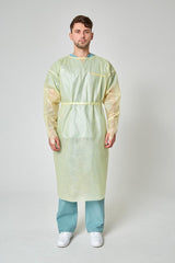 Disposable Level 2 Medical (Non-Sterile) Isolation Gown with Thumbholes